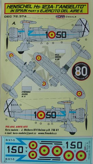 Henschel HS123A-1 Angelito in Spain Part 5 (Ejercito del Aire 2) DEC72374