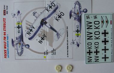 Focke Wulf FW44 Stieglits (Luftwaffe)  DEC7238