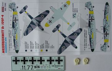 Messerschmitt BF109F-4 (Escuadrilla Azul) DEC7242