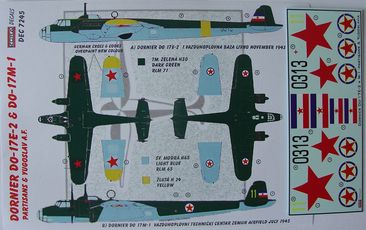 Dornier Do17E-2/M-2 (Partizan and Yugoslav AF)  DEC7245