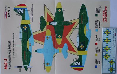 Mikoyan MiG3 (Romanian AF) DEC7246