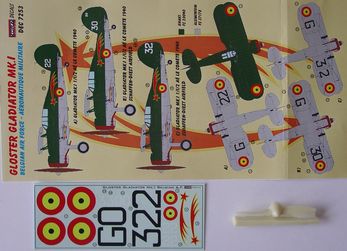 Gloster Gladiator MK1 (Belgian AF) DEC7253