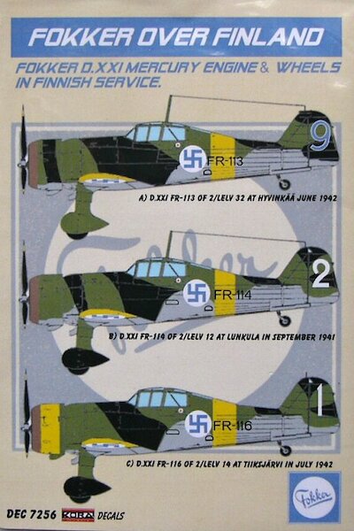 Fokker D21 Mercury & Wheels (Finnish AF) part 1 DEC7256