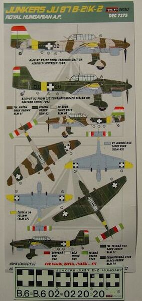 Junkers Ju 87B-2/K-2 Hungary  DEC7275