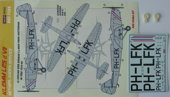 Klemm Kl 25 d VII Netherlands DEC7286