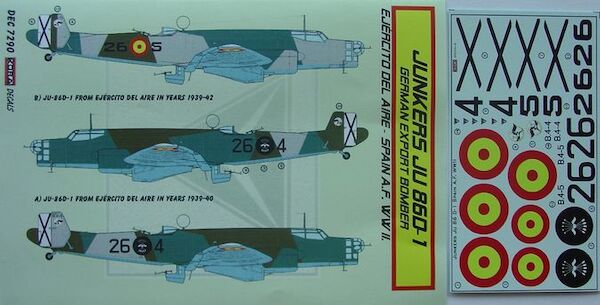 Junkers Ju86D-1 (Spain)  DEC7290