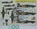 Hawker Hurricane MK1 Belgian Service Masking set KMD48003