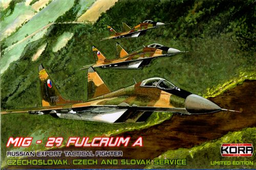 MIG29 Fulcrum A in Czechoslovak, Czech, and Slovak Service KPK48001