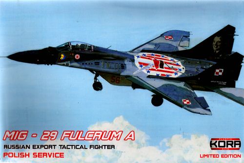 MIG29 Fulcrum A in Polish Service KPK48002