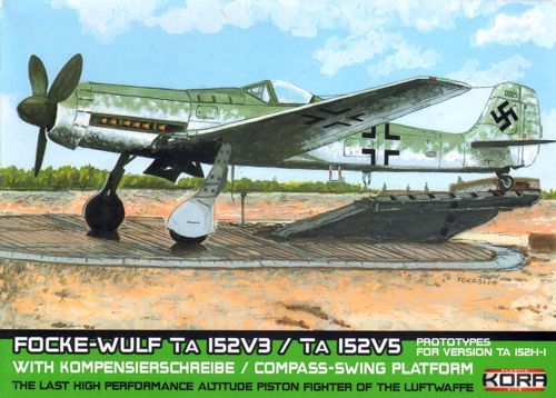 Focke Wulf TA152V3 / TA152V5 with compas swing platform KPK72001