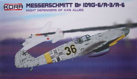 Messerschmitt Bf 109G-6/R-3/R-6 (J302 night defenders)  KPK72011