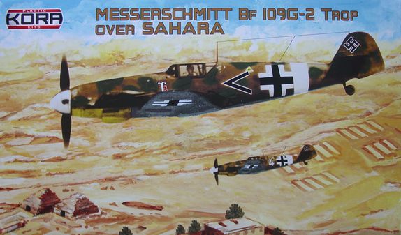 Messerschmitt Bf 109G-2 Trop over Sahara  KPK72013