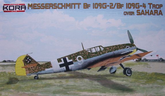 Messerschmitt Bf 109G-2/G-4 Trop over Sahara KPK72014