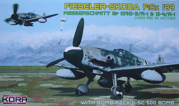 Fieseler Skoda FiSk199 (BF109G-2/4/R-1 Jabo) KPK72018