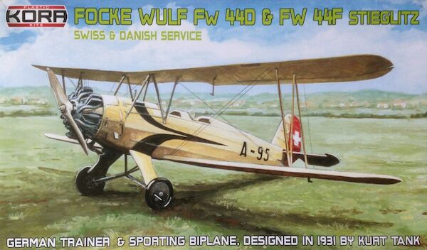 Focke Wulf Fw44D & Fw44F Stiegiltz (Swiss & Danish service)  KPK72045