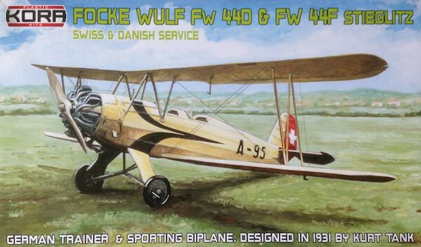 Focke Wulf Fw44D & Fw44F Stiegiltz (Swiss & Danish service) KPK72045