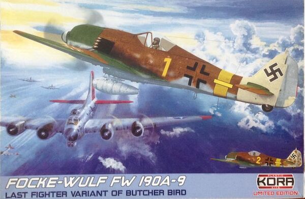 Focke Wulf FW190A-9 Fighter, last fighter Variant of the Butcher Bird  KPK72052