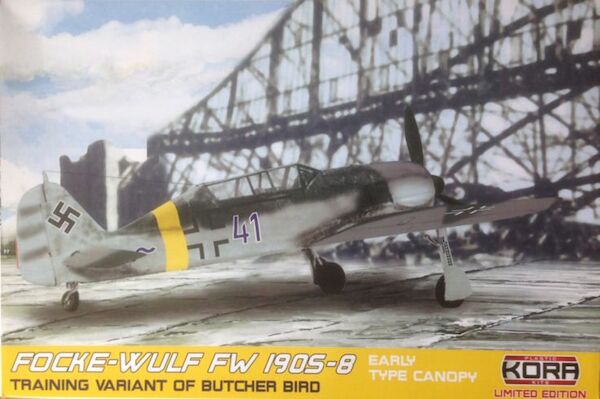 Focke Wulf Fw 190S-8 Early Type canopy Training variant  KPK72058