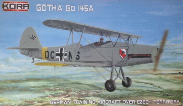 Gotha Go145A German training Aircraft over Czech territory  KPK72061