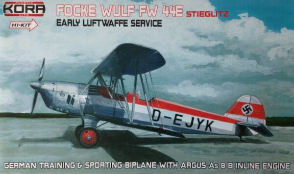 Focke Wulf Fw 44E Stieglitz Early Luftwaffe service KPK72070