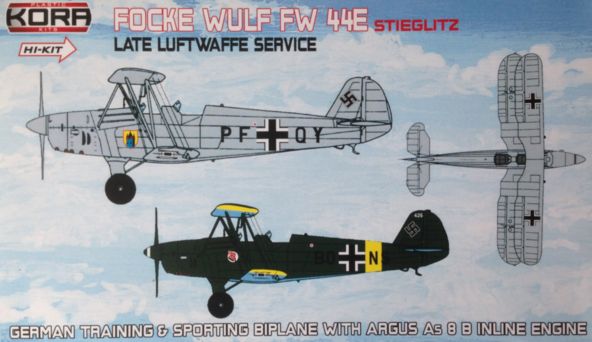 Focke Wulf Fw 44E Stieglitz Late Luftwaffe service KPK72074