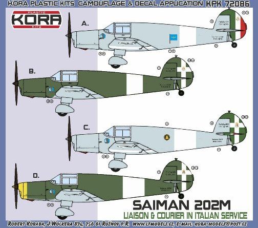 Saiman 202M (Liaison & Couriers in Italian Service ) KPK72086