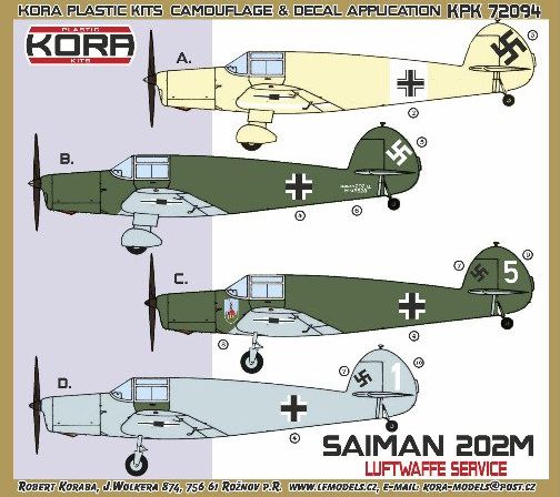 Saiman 202M (Luftwaffe Service ) KPK72094