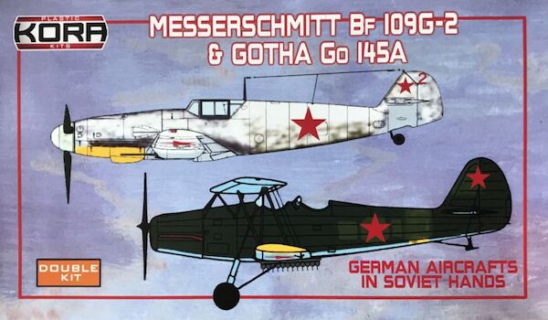 Messerschmitt BF109G-6 & Gotha Go145 in Soviet Hands (2 kits) KPK72098