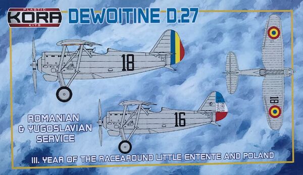 Dewoitine D.27 (Romanian and Yugoslav Service ) KPK72105
