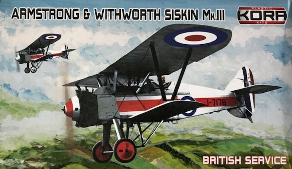 Armstrong Withworth Siskin Mk.III in British service KPK72112