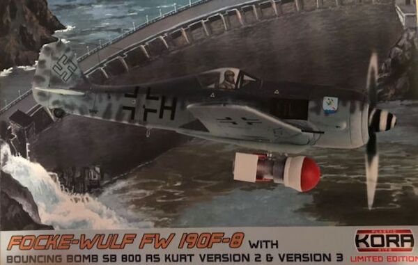 Focke Wulf FW190F-8 with SB800RS KURT Bouncing Bomb KPK72115