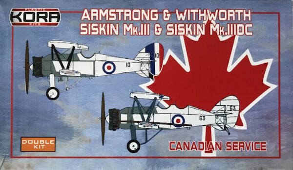 Armstrong Withworth Siskin Mk.III & III.DC in Canadian Service (double kit) KPK72116