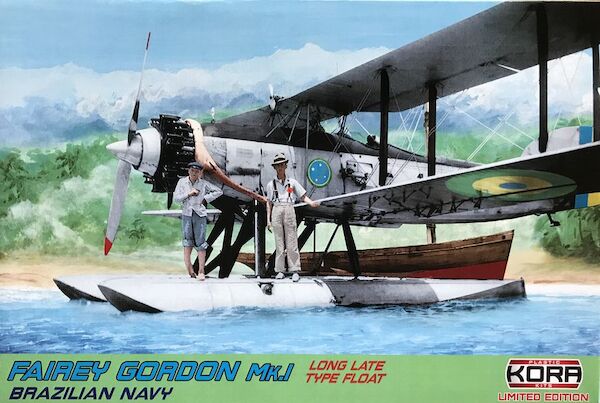 Fairey GORDON MK.I Brazilian NAVY -long type float late  KPK72125