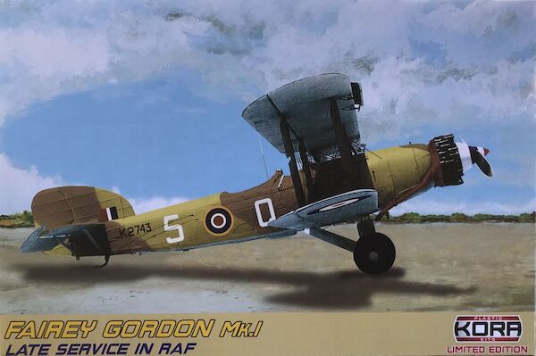 Fairey Gordon MK.I Late Service in RAF (BACK IN STOCK) KPK72129