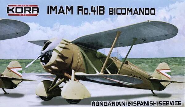 IMAM Ro.41B Bicomando Spanish & Hungarian service KPK72143