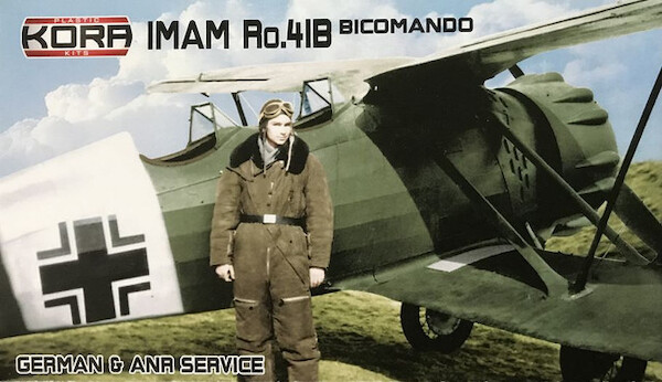 IMAM Ro.41B Bicomando - German & ANR service  KPK72145
