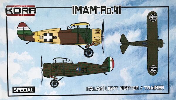 IMAM Ro.41 Italian Light Fighter / Trainer KPK72153