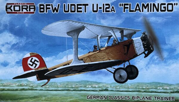 BFW Udet U-12A Flamingo German trainer biplane  KPK72164