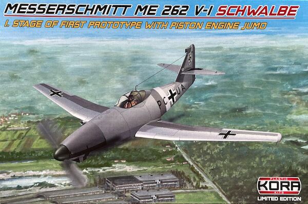 Messerschmitt Me 262V-1 Schwalbe 1.stage with Jumo Piston Engine KPK72168