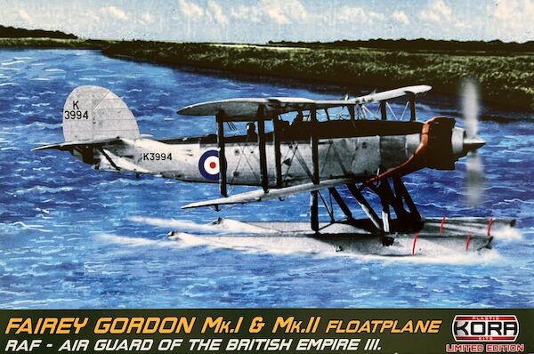 Fairey Gordon Mk.I & II Floatplane - RAF, Airguard of the British Empire III KPK72176