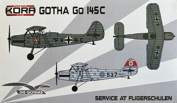 Gotha Go 145C service at Flugschulen  KPK72179
