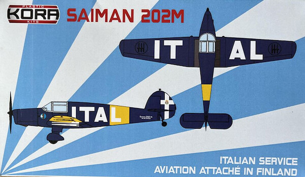 Saiman 202M - Italian aviation Attache in Finland KPK72180
