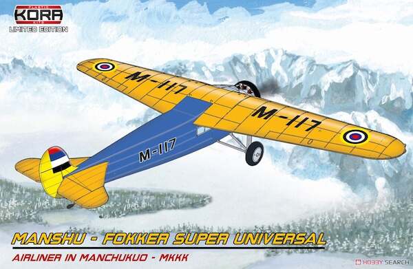 Manshu Fokker Super Universal KPK72182