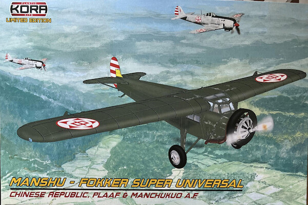 Manshu-Fokker Super Universal - Chinese Rep., PLAAF, Manchukuo KPK72184