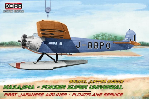 Manshu-Fokker Super Universal Floatplane - Bristol Jupiter engine KPK72185