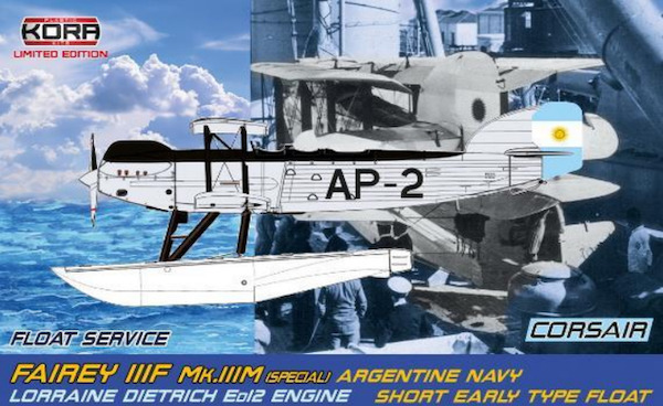 Fairey IIIF Mk.IIIM (Special) - Argentine Navy - Lorraine-Dietrich Eol 2 engine short early type float KPK72188