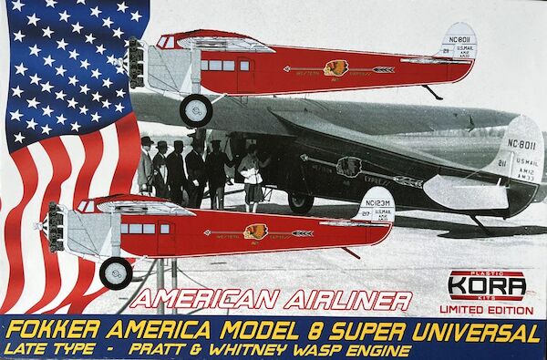 Fokker America Model 8 Super Universal  (Late) Aircraft of US companies  KPK72191