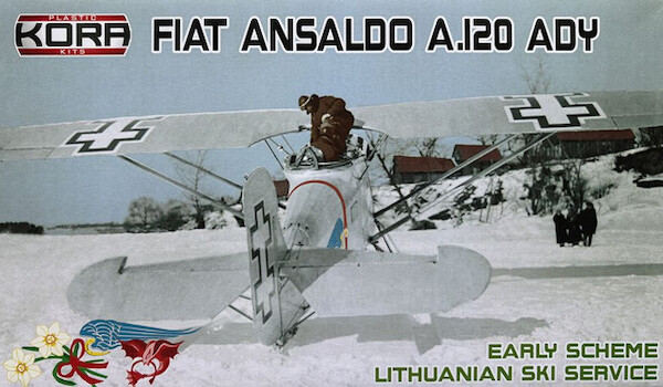 Ansaldo A.120 Ady - Lithuanian ski service early  KPK72217