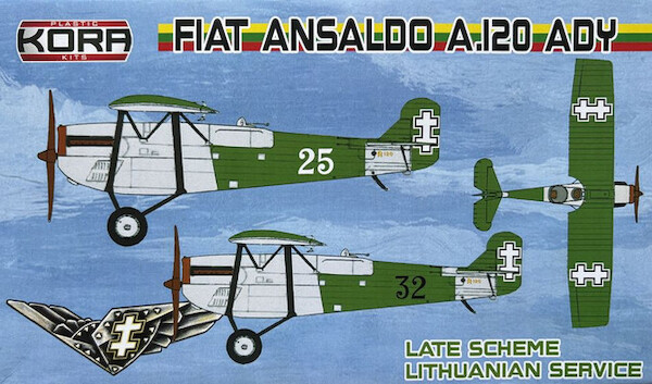 Ansaldo A.120 Ady - Lithuanian service late  KPK72218