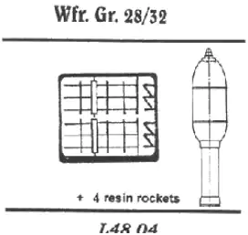 WirGr 28/32 German rocket L4804